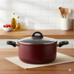 حلة تيفال زهران مقاس كبير مع غطاء زجاجي مقاوم للحرارة