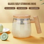 مج ذاتي التحريك يخلق دوامة خلط قوية للقهوة والمشروبات الكثيفة