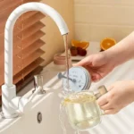 سهولة تنظيف وفك أجزاء كوب عمل الرغوة الزجاجي تحت الماء