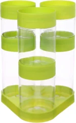 ستاند طقم توابل ماكس بلاست الأخضر بوضعية خالية