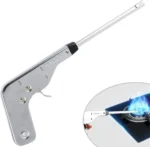 استخدام ولاعة المسدس لإشعال شعلة البوتاجاز بأمان