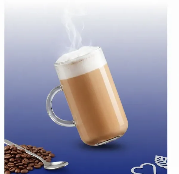 طقم مج باشاباتشي أيكونيك مع مشروبات ساخنة ولاتيه