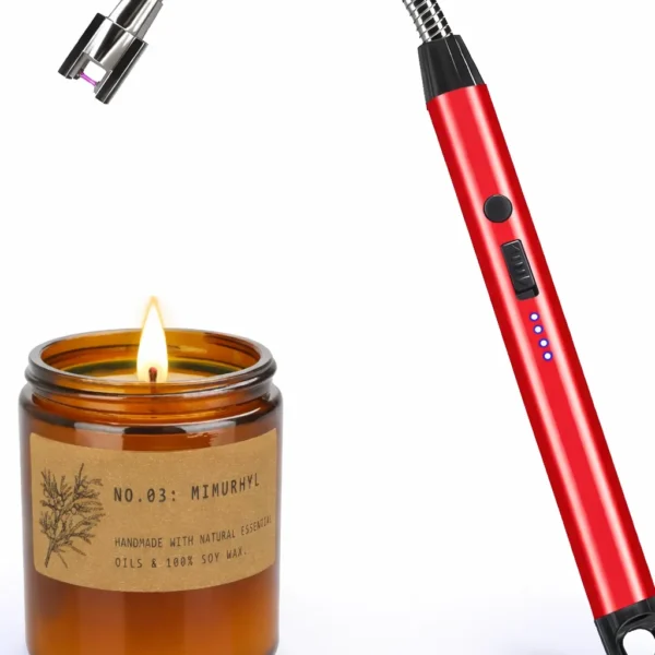 ولاعة بالشحن كهربائية مرنة لإشعال الشموع والبوتاجاز