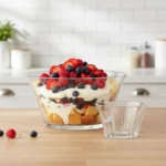 سلطانية كبيرة وبولة صغيرة من طقم خشاف لنس لومينارك