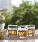 شوب عصير تركي زجاج شفاف موديل كوشيم