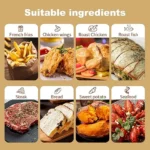 خطوات استخدام ورق ايرفراير بالترتيب لمنع فوضى المطبخ