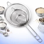 طقم مصافي استانلس 3 قطع بأحجام مختلفة للمطبخ الاحترافي