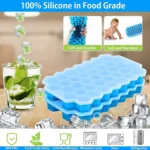 قوالب ثلج بغطاء محكم تمنع تسرب الروائح وتحافظ على نظافة الثلج