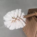 طريقة وضع فرشاة التواليت داخل الحامل المجدول من الهلال والنجمة الفضية