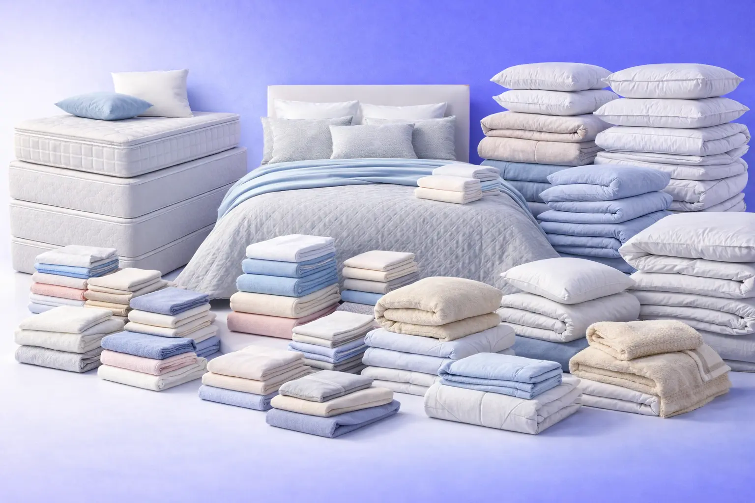 مفروشات وفوط وملايات سرير فاخرة من العربي مول