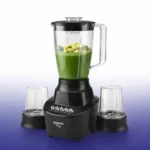 خلاط سوناي بلاي 3 في 1 بتصميم عصري باللون الأسود