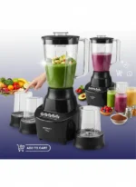 خلاط كهربائي سوناي بلاي 3 في 1 مع مطحنتين لتحضير العصائر