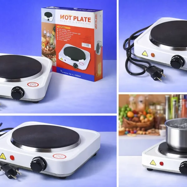 لوح تسخين كهربائي محمول بشعلة واحدة من العربي مول – 1000 واط