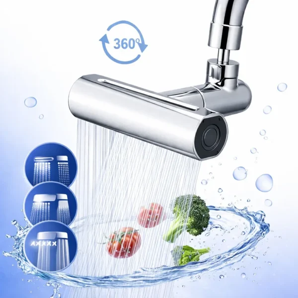 وصلة حنفية المطبخ المرنة الستانلس ستيل مثبتة على الصنبور في السويس لتوفير المياه