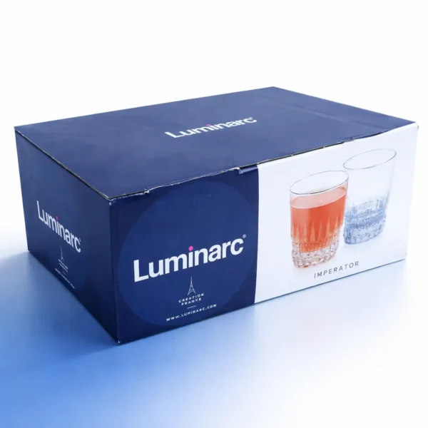 طقم كاسات لومينارك Imperator فرنسي 6 قطع داخل العبوة الأصلية