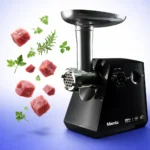 مفرمة لحمة ميانتا 1800 وات الأصلية باللون الأبيض وتصميم فرنسي أنيق في السويس