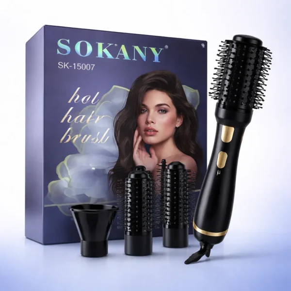 فرشة شعر سوكاني حرارية بأسنان سيراميك لفرد الشعر بمدينة السويس