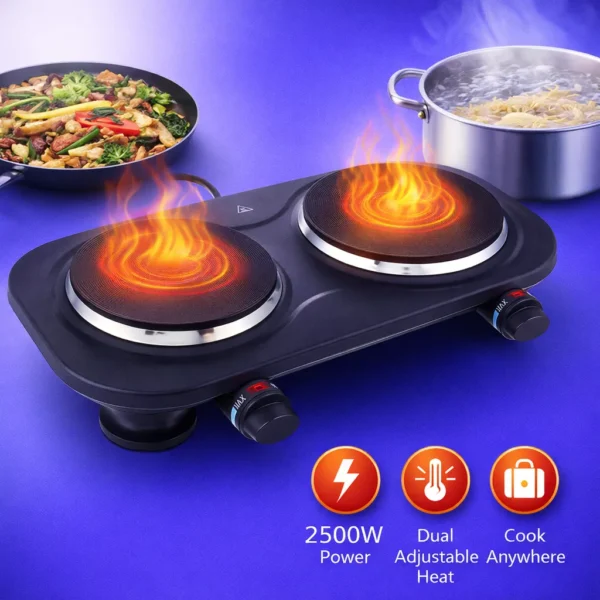 سخان كهربائي سوناي مزدوج 2 قرص بقدرة 2500 وات في السويس