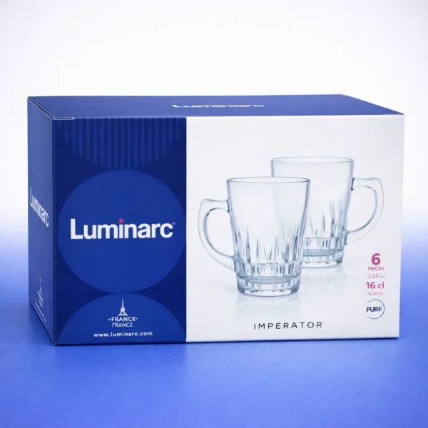 طقم مجات لومينارك Imperator فرنسي 6 قطع داخل العبوة الأصلية