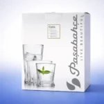 طقم شوب عصير باسباتشي زجاجي 18 قطعة