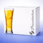 طقم كاسات باسباتشي Pub زجاجي 6 قطع بعبوة أصلية