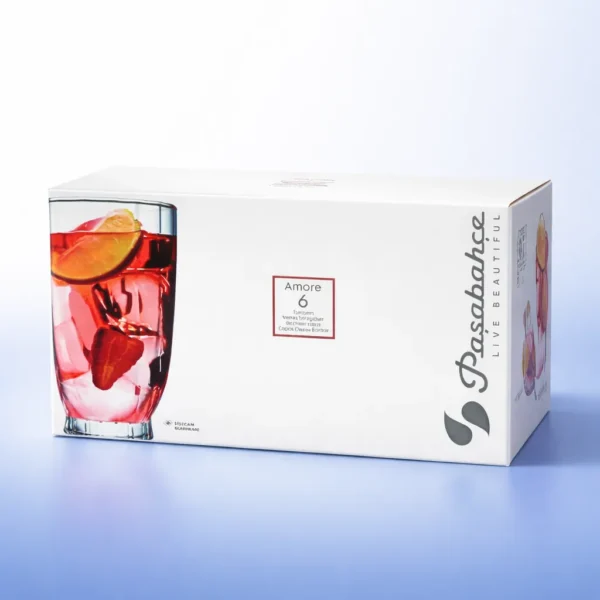 طقم شوب عصير باشابتشي Amur تركي 6 قطع داخل العبوة الأصلية