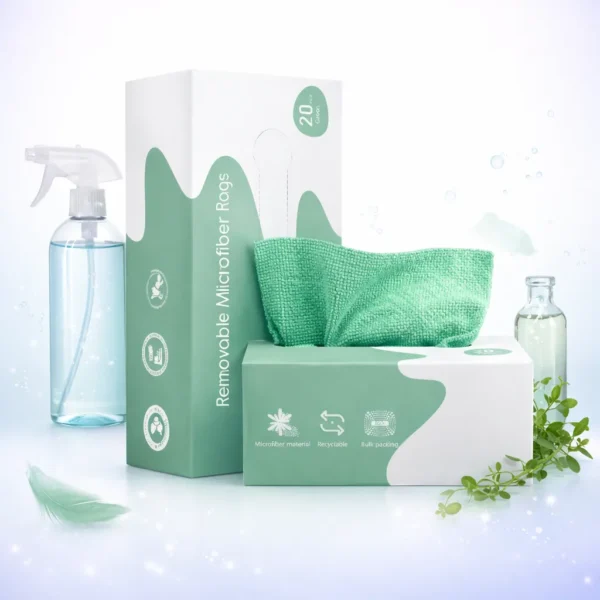 رول فوطة مطبخ ميكروفيبر 20 قطعة في علبة سحب