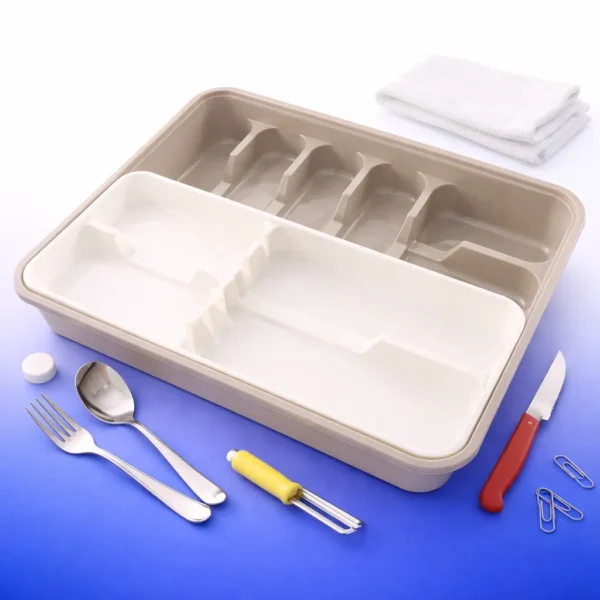 صفاية معالق ومنظم أدراج ماكس بلاست 10 خانات بلاستيك