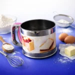 منخل استانلس يدوي بفتحات دقيقة ومقبض طويل للمخبوزات في السويس