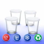 وضع أكواب ماكينة زبادي الإضافية داخل الماكينة لزيادة الإنتاج بمدينة السويس