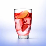 شوب زجاج باشابتشي Amur مضلع ممتلئ بالمياه والثلج بوضعية العرض