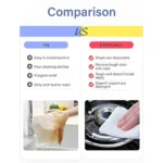 مقارنة بين فوطة المطبخ ومناديل تنظيف المطبخ المبللة