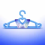 شماعة ملابس بفتحات جانبية للحمالات وعارضة بنطلونات