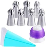 تركيب بلابل تزيين الحلويات باستخدام الوصلة البلاستيكية