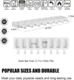مرونة فائقة في قالب سليكون العربي مول 8 عيون لاستخراج الكيك سيكل