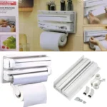 أجزاء حامل مناديل مطبخ وطريقة استخدام القطاعة