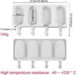 اشكال قوالب الايس كريم البيضاوية لمظهر احترافي ومشهي في السويس