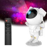 ريموت كنترول وخاصية المؤقت الذكي في space projector lamp.