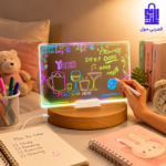 استخدام لوح اكريليك شفاف للكتابة وتنظيم المهام اليومية والرسم باستخدام اقلام قابلة للمسح